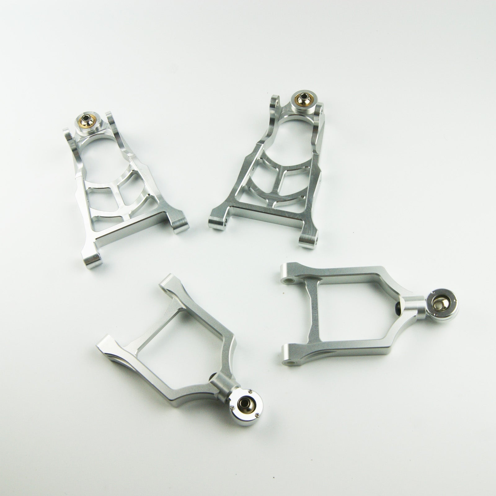 ( CN ) Rovan Metal Alloy Front Suspension Arm Kit for HPI Baja 5B 5T 5SC KM Buggy Truck