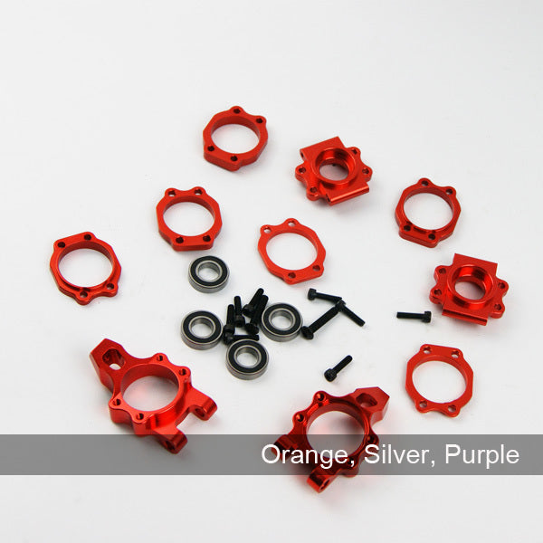 ( CN,US ) Alloy Wheel hub carrier set for hpi rovan kingmotor baja 5b 5t 5sc