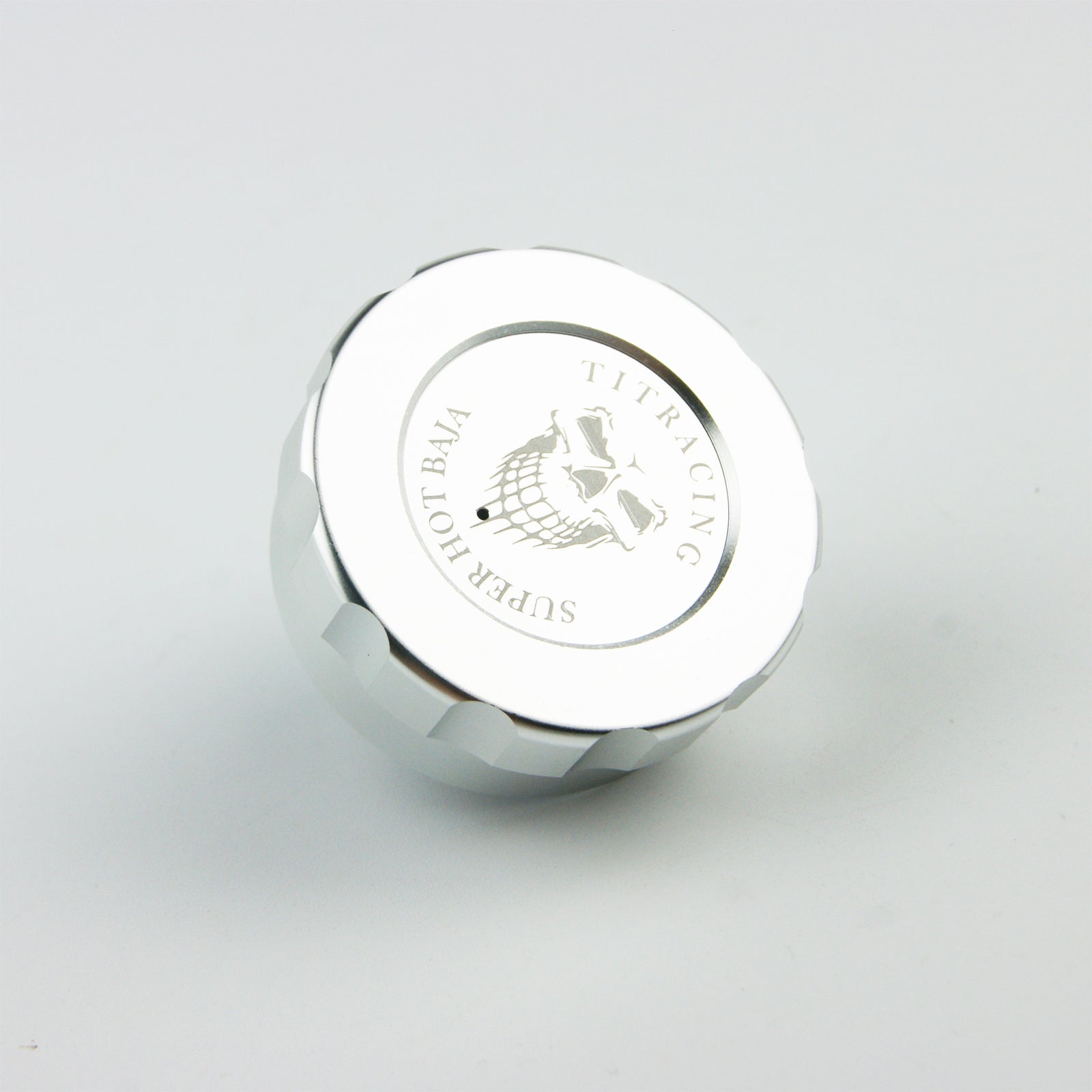 ( CN,US ) Oil tank cap fit HPI KM Rovan Baja 5B 5T SS silver