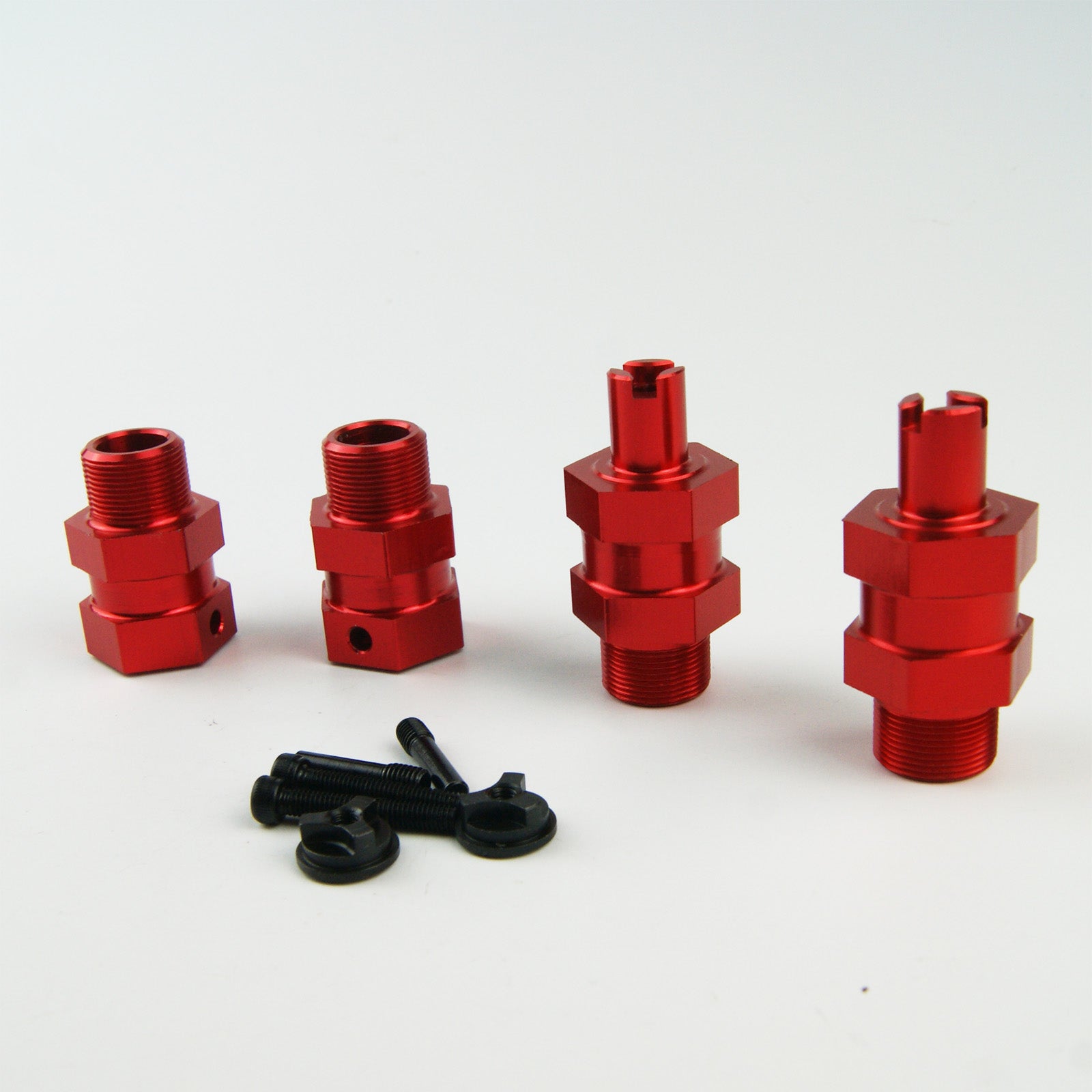 ( CN ) Clipless wheel adaptor extender with screws fit hpi rovan km baja 5b 5t 5sc