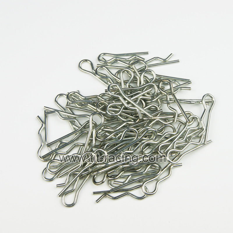 50pcs RC Body Clips 1/5th 1/8th Scale Pins HPI Baja Losi 5ive t