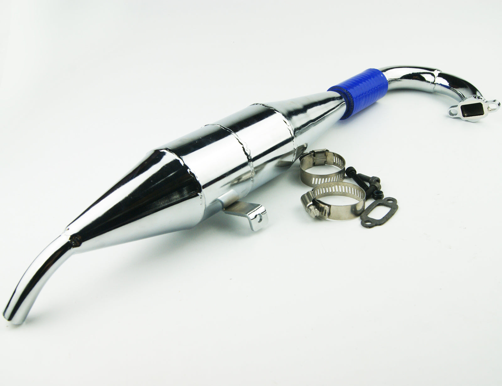 ( CN,US ) New Steel silence exhaust for hpi baja 5b (silence and stronger power)