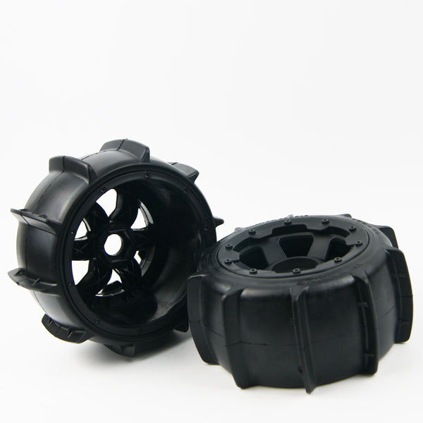 (CN,US ) Sand tire wheel kit for hpi rovan km baja 5b ss