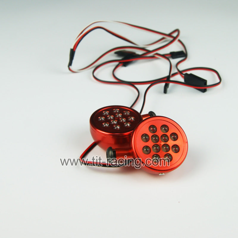 ( CN) LED CNC Aluminum alloy light pods fit hpi rovan km baja 5b 5t