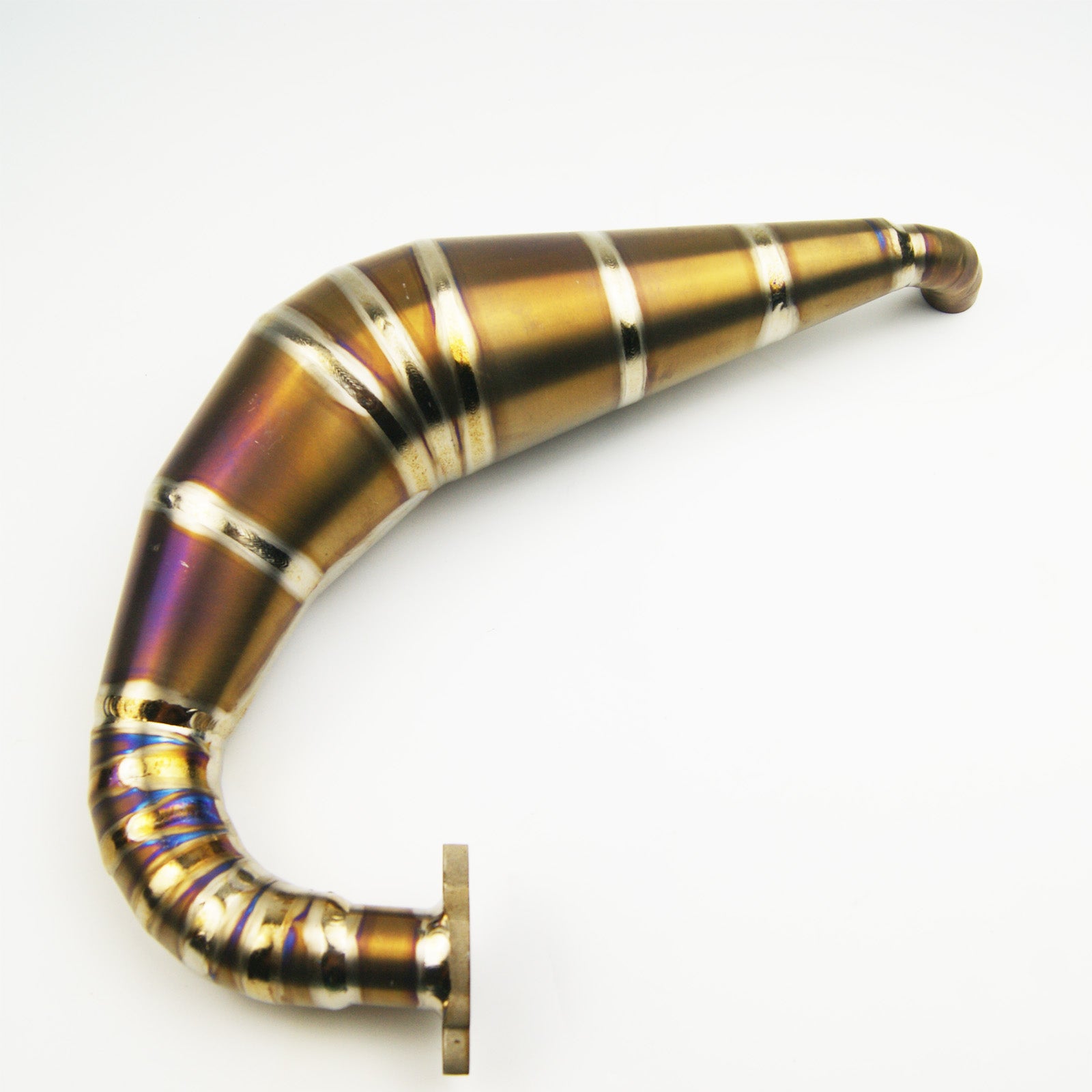 ( CN ) Titanium Exhaust Pipe for Losi 5ive T Rovan LT 30° North DTT