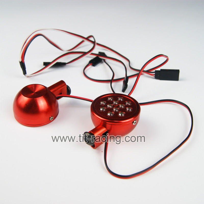 ( CN,US ) LED CNC Aluminum alloy light pods fit hpi rovan km baja 5b 5t