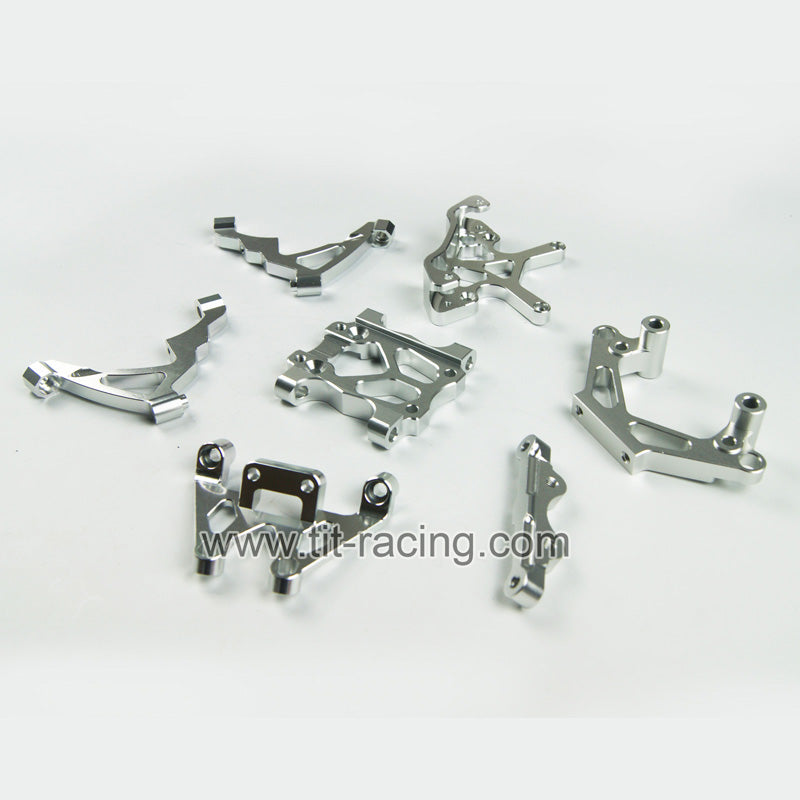 ( CN ) Aluminium alloy front parts bulkhead shock tower for hpi rovan baja 5B 5T