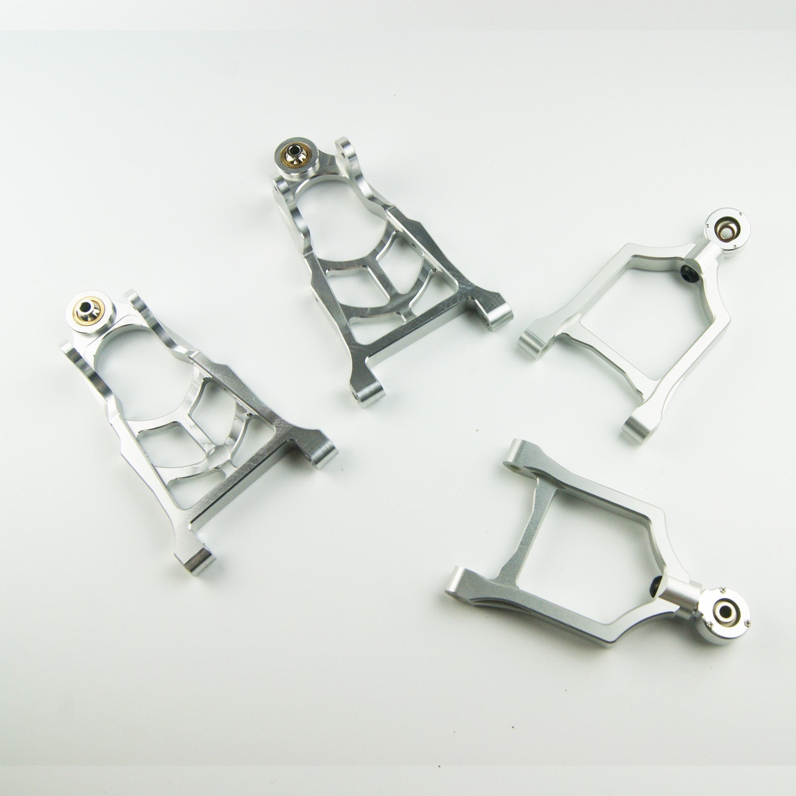 ( CN,US ) Rovan Metal Alloy Front Suspension Arm Kit for HPI Baja 5B 5T 5SC KM Buggy Truck
