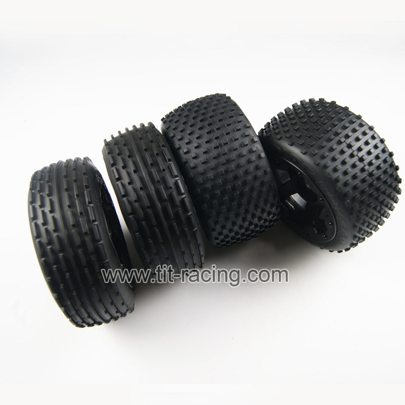 ( CN,US ) Front and rear dirt wheel tyre for hpi rovan km baja 5b SS