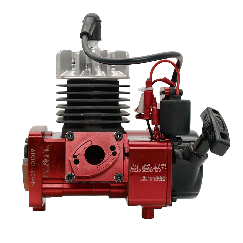 CNC Crankcase 29CC Reed Engine Fit Rovan LT/ Losi 5ive T / 30°N