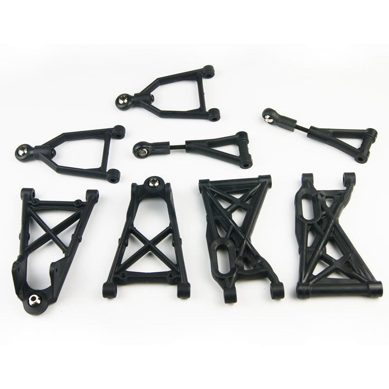 ( CN,US ) Front rear A arm with balls kit Fits HPI Baja 5B 5T King Motor