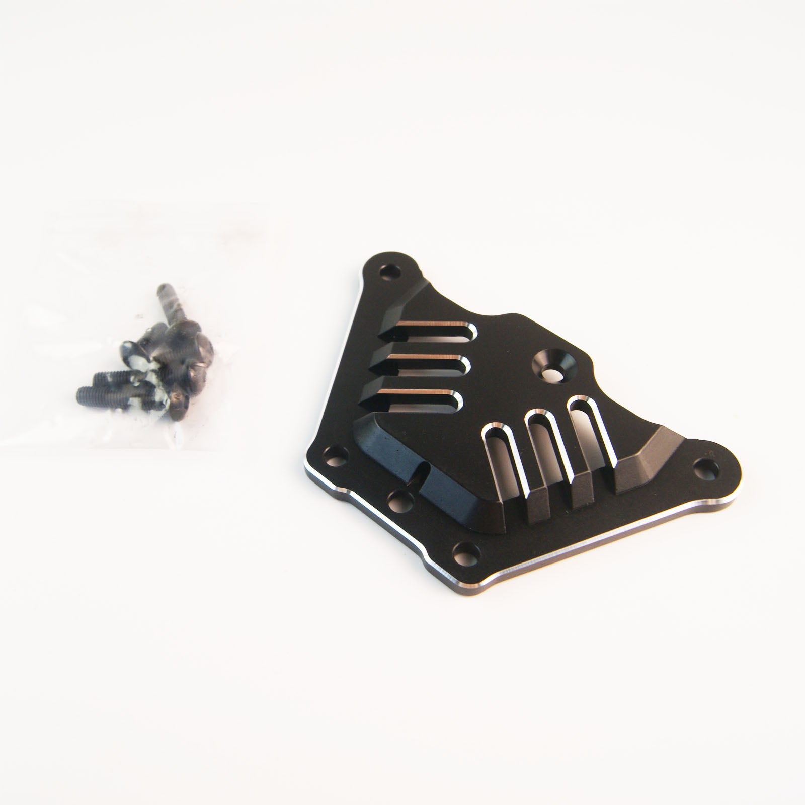 ( CN,US ) CNC front 2 floor top chassis steering for Losi 5ive T Rovan LT KM x2