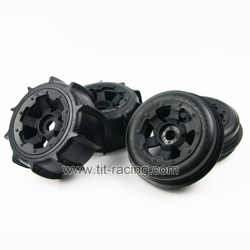 (CN,US ) Sand tire wheel kit for hpi rovan km baja 5b ss