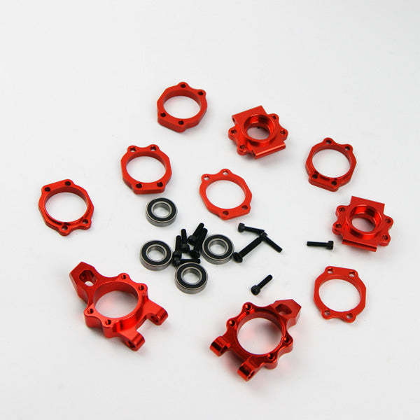 ( CN,US ) Alloy Wheel hub carrier set for hpi rovan kingmotor baja 5b 5t 5sc
