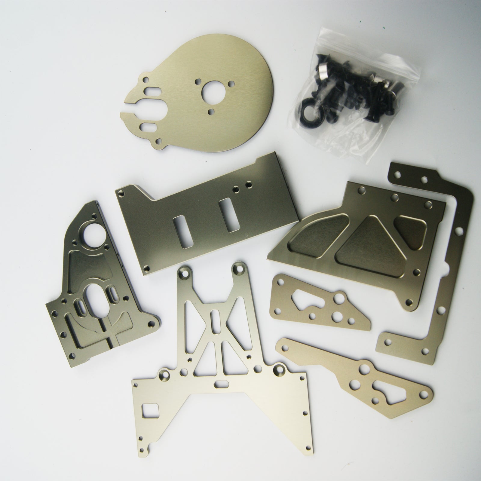 (CN,US ) Rovan HPI KM Baja 5B 5T 5SC Gas to Brushless motor conversion mount kit