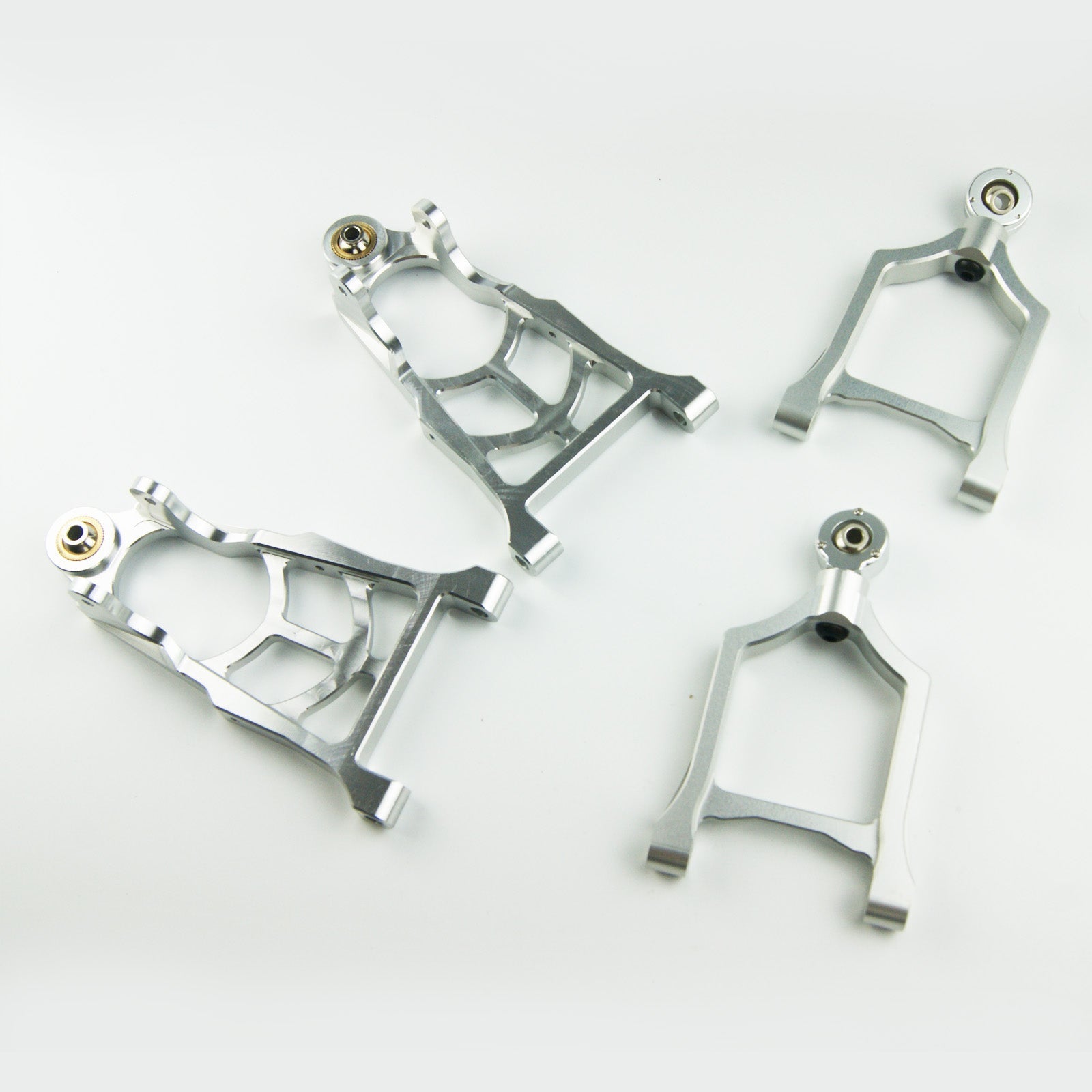 ( CN,US ) Rovan Metal Alloy Front Suspension Arm Kit for HPI Baja 5B 5T 5SC KM Buggy Truck