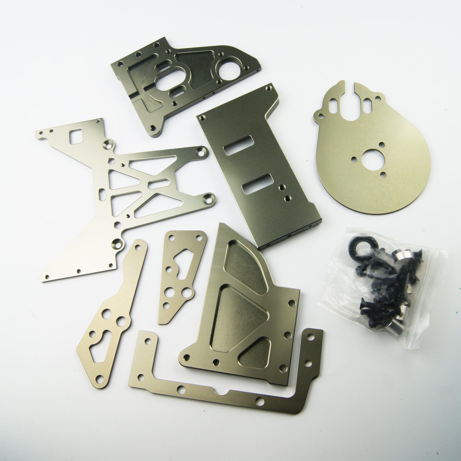 (CN,US ) Rovan HPI KM Baja 5B 5T 5SC Gas to Brushless motor conversion mount kit