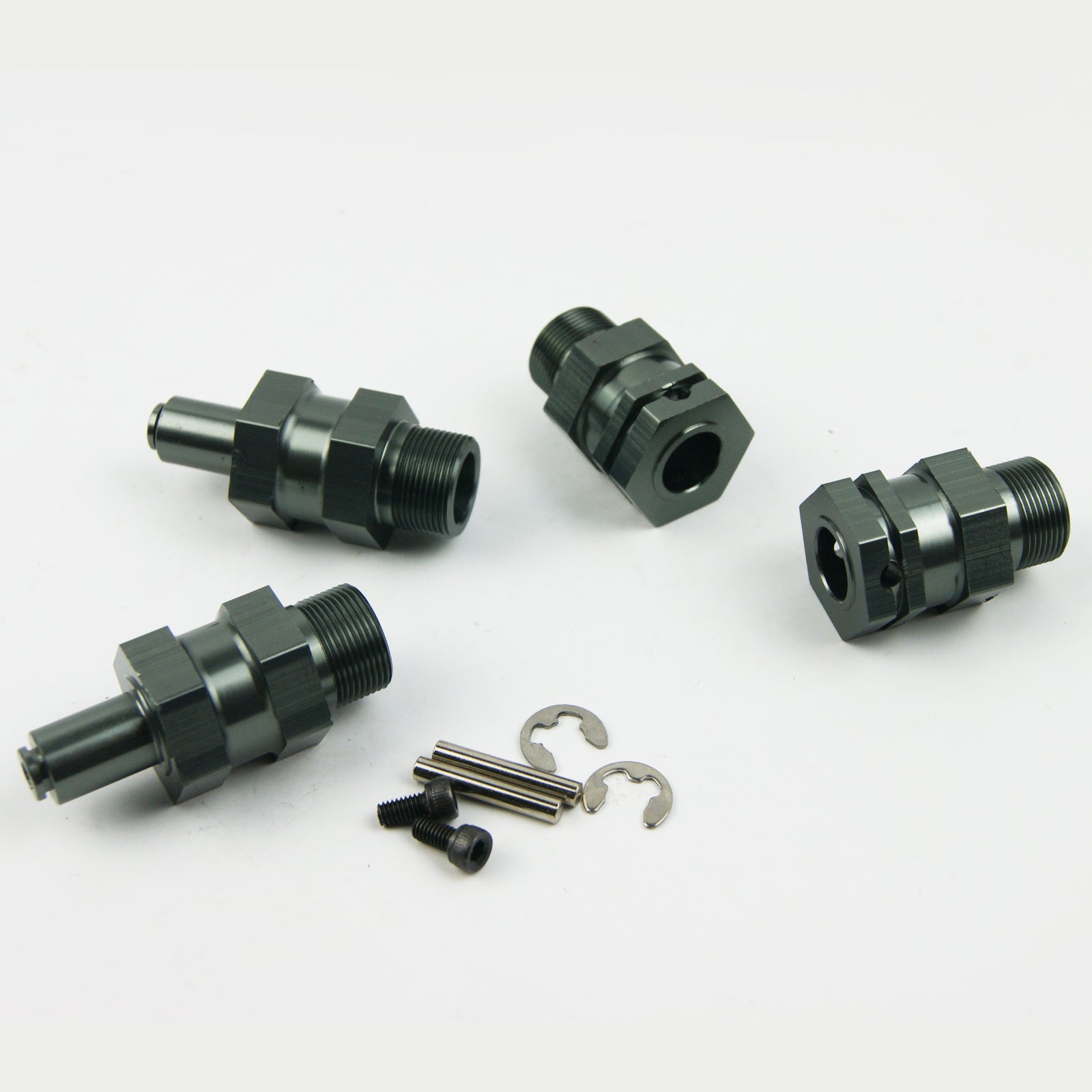 ( CN,US) Wheel hub extender adaptor for 1/5 HPI Rovan KM BAJA 5B SS 5T