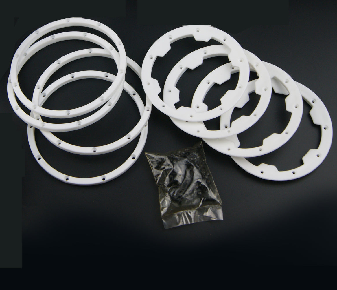 (CN,US) 8 pcs wheel rim bead lock ring set fit HPI Rovan Baja 5B SS King Motor