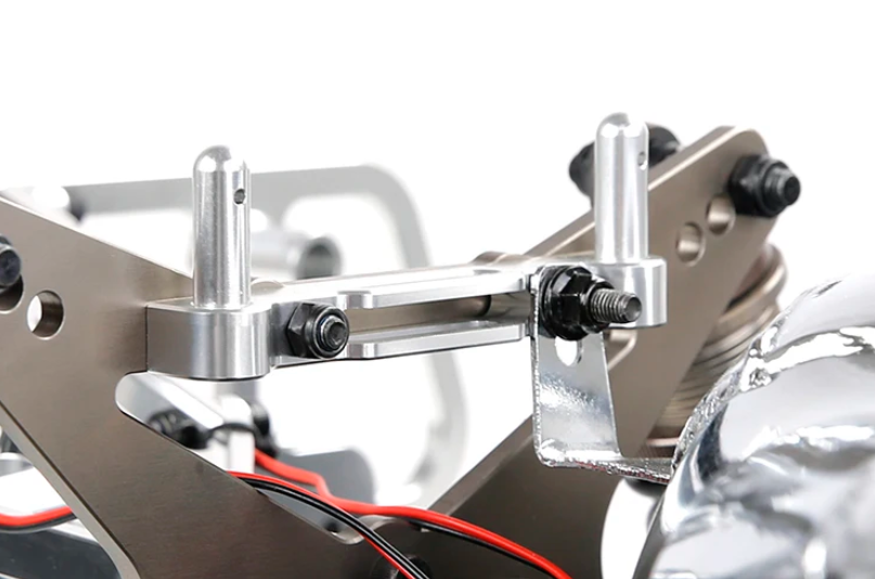 (CN,US) Roll Cage CNC Metal Fixing Bracket for LT/ Losi 5ive T / 30°N