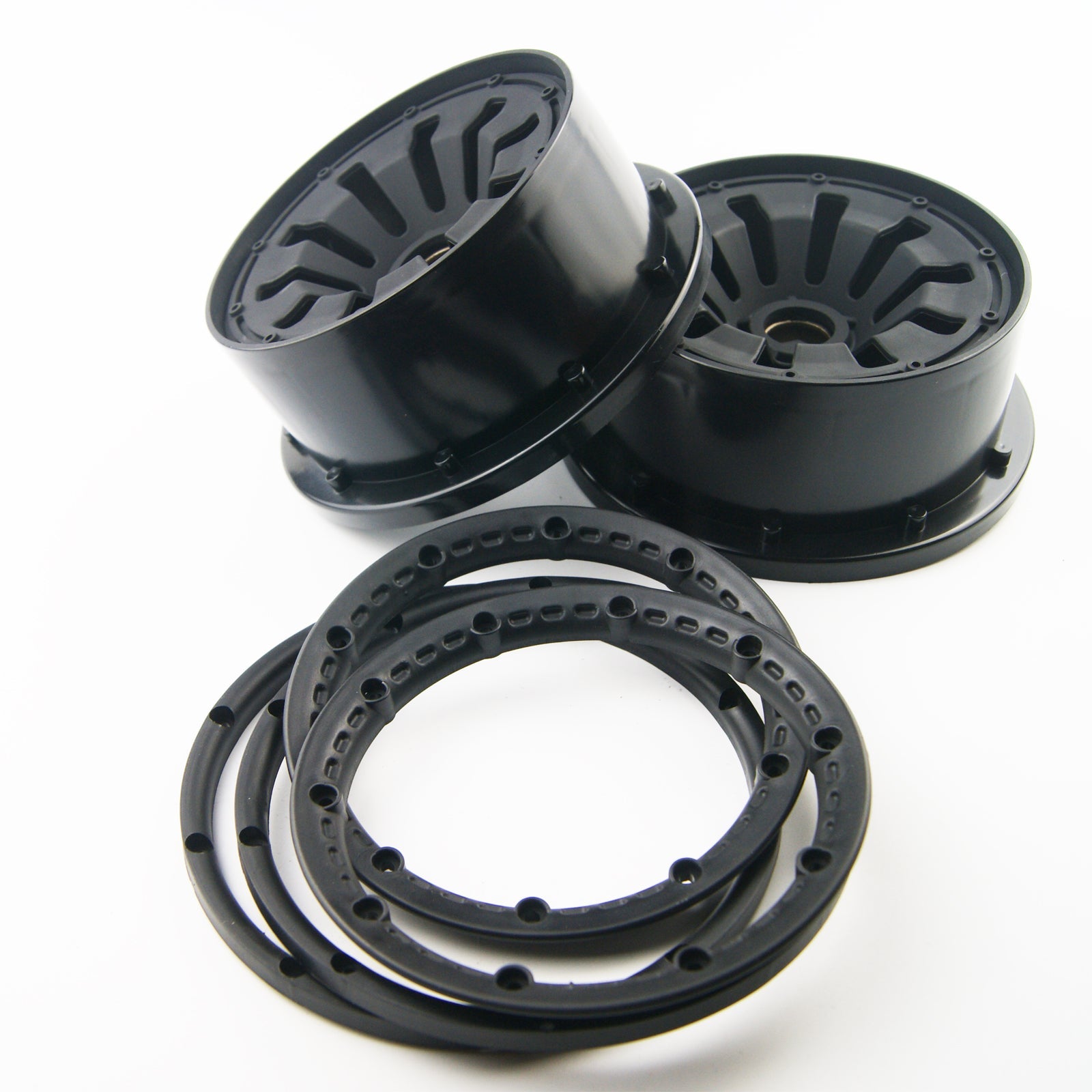 ( CN,US ) 1/5 Wheel Beadlock Rim with metal hex FOR HPI ROVAN KM BAJA 5B SS