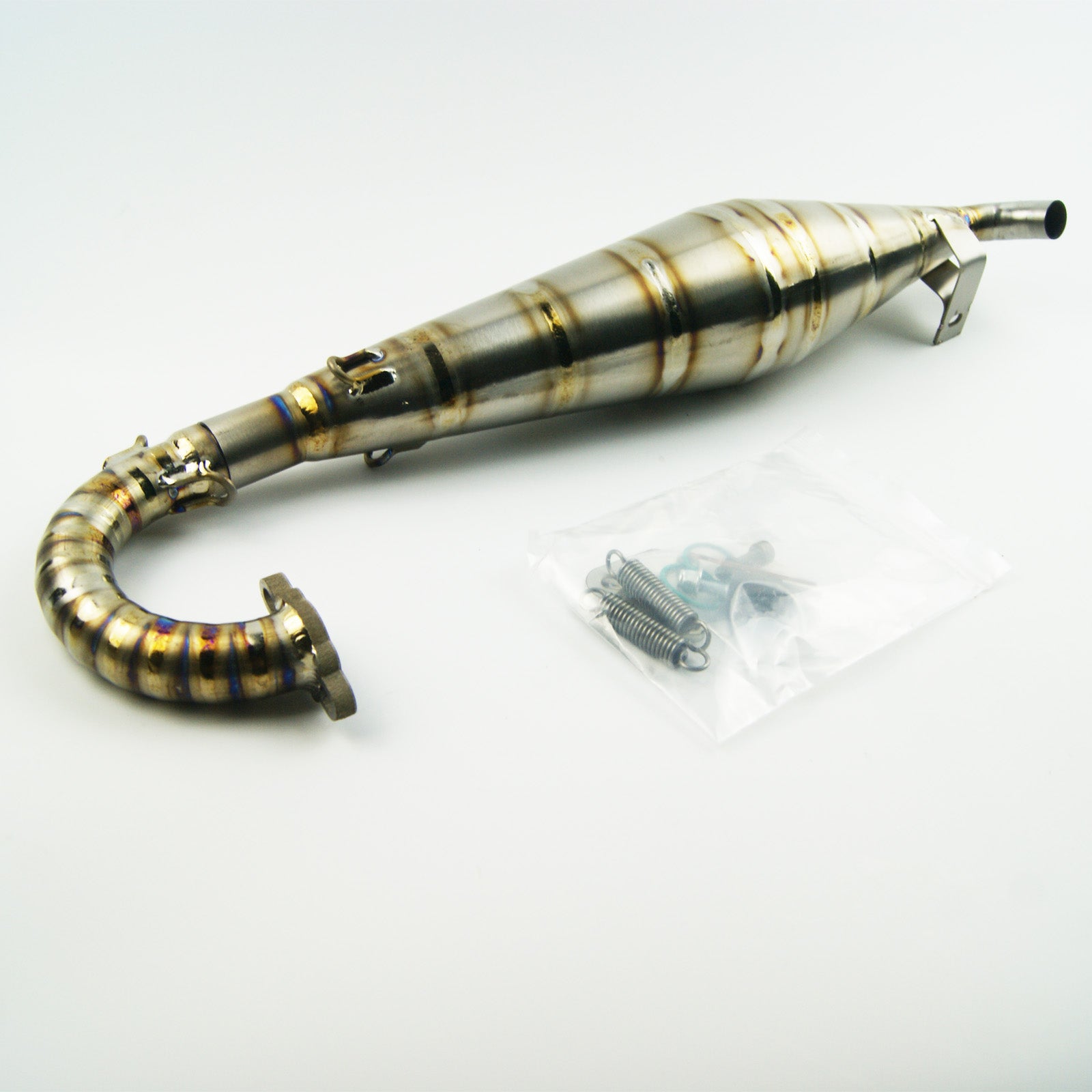 ( CN ) Stright Titanium Exhaust Pipe for Rovan HPI KM Baja 5B