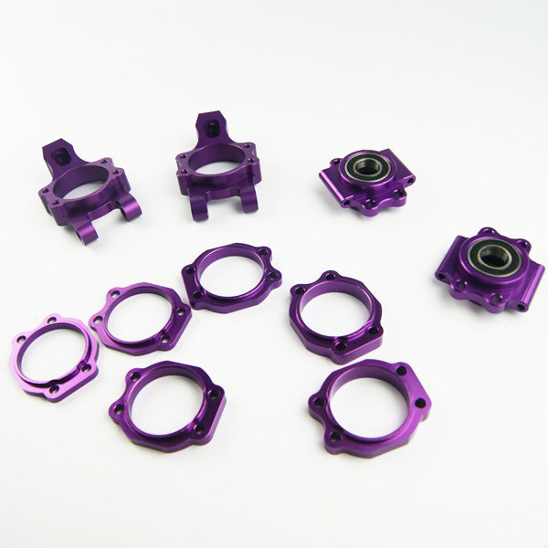 ( CN,US ) Alloy Wheel hub carrier set for hpi rovan kingmotor baja 5b 5t 5sc