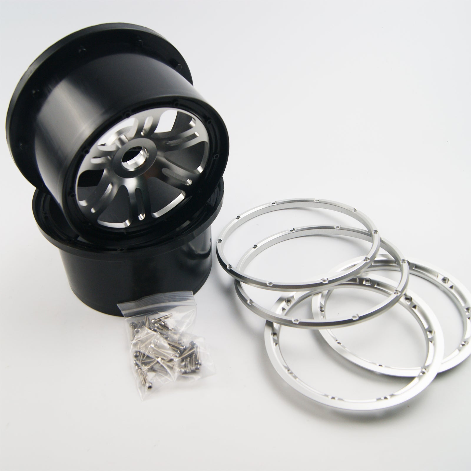 (CN,US) Front Rear HPI Baja 5b Five Spoke Strengthen Cooperation Alloy Wheel