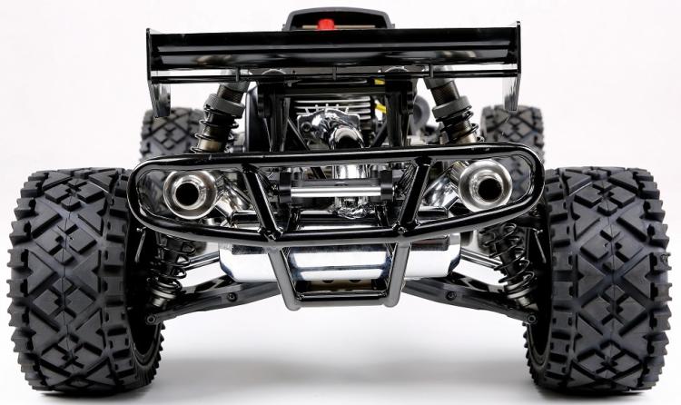 ( CN,US ) Twin steel silence exhaust pipe for hpi rovan kingmotor baja 5b ss 5t 5sc