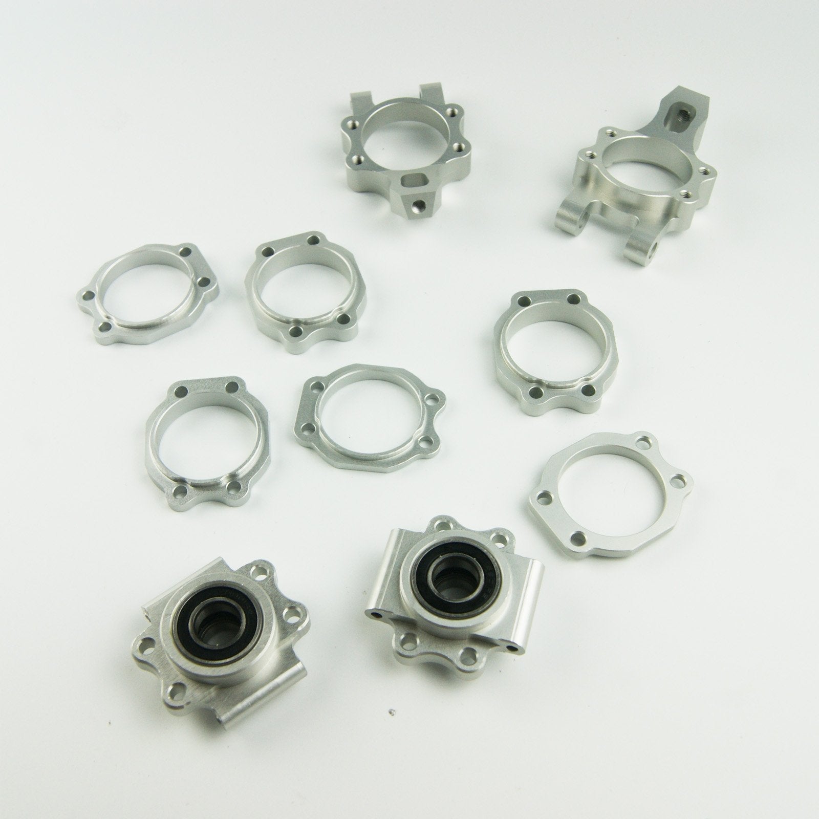 ( CN,US ) Alloy Wheel hub carrier set for hpi rovan kingmotor baja 5b 5t 5sc