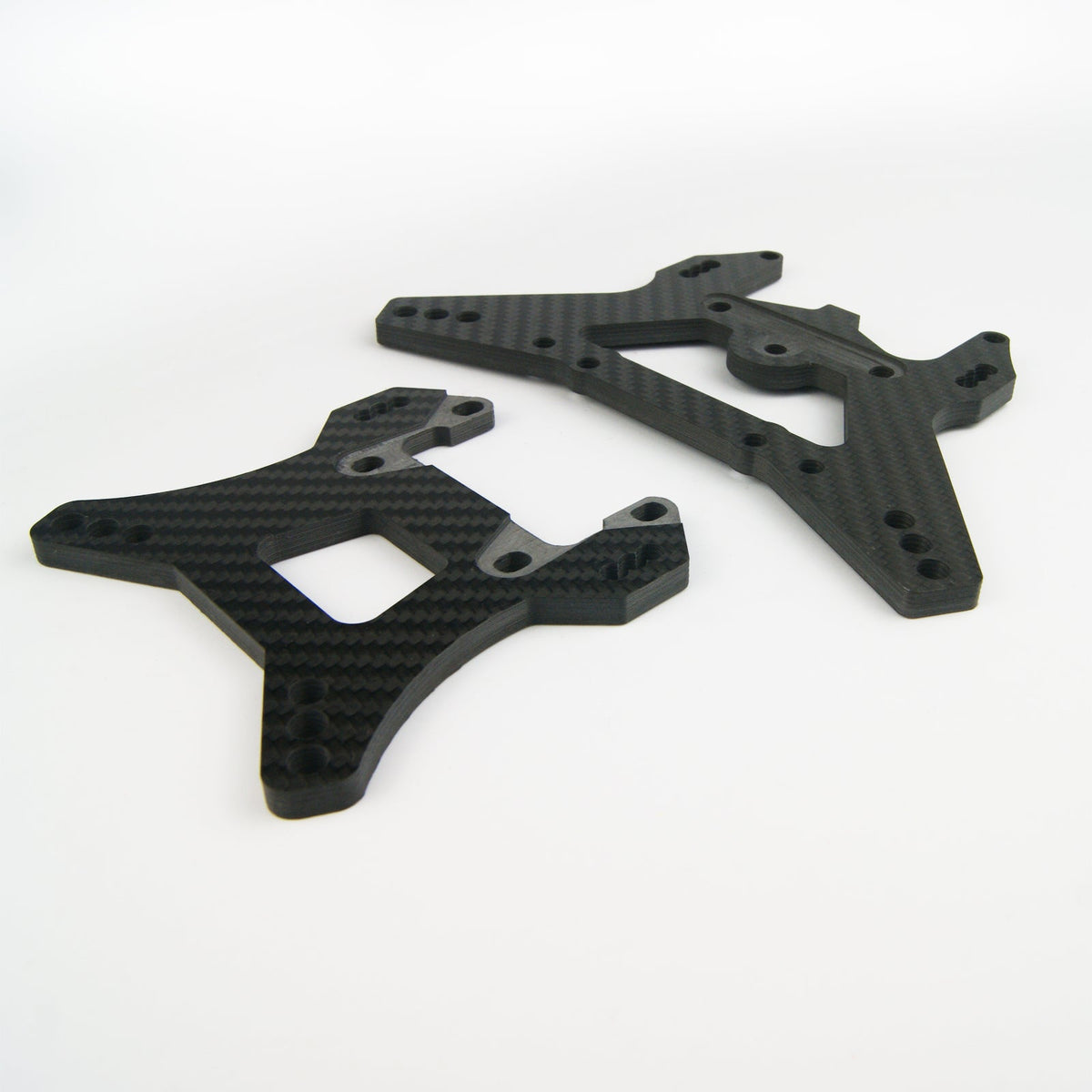 (CN,US) Carbon Fiber Front Rear Shock Tower for LOSI 5IVE-T / Rovan LT / 30 Degree North