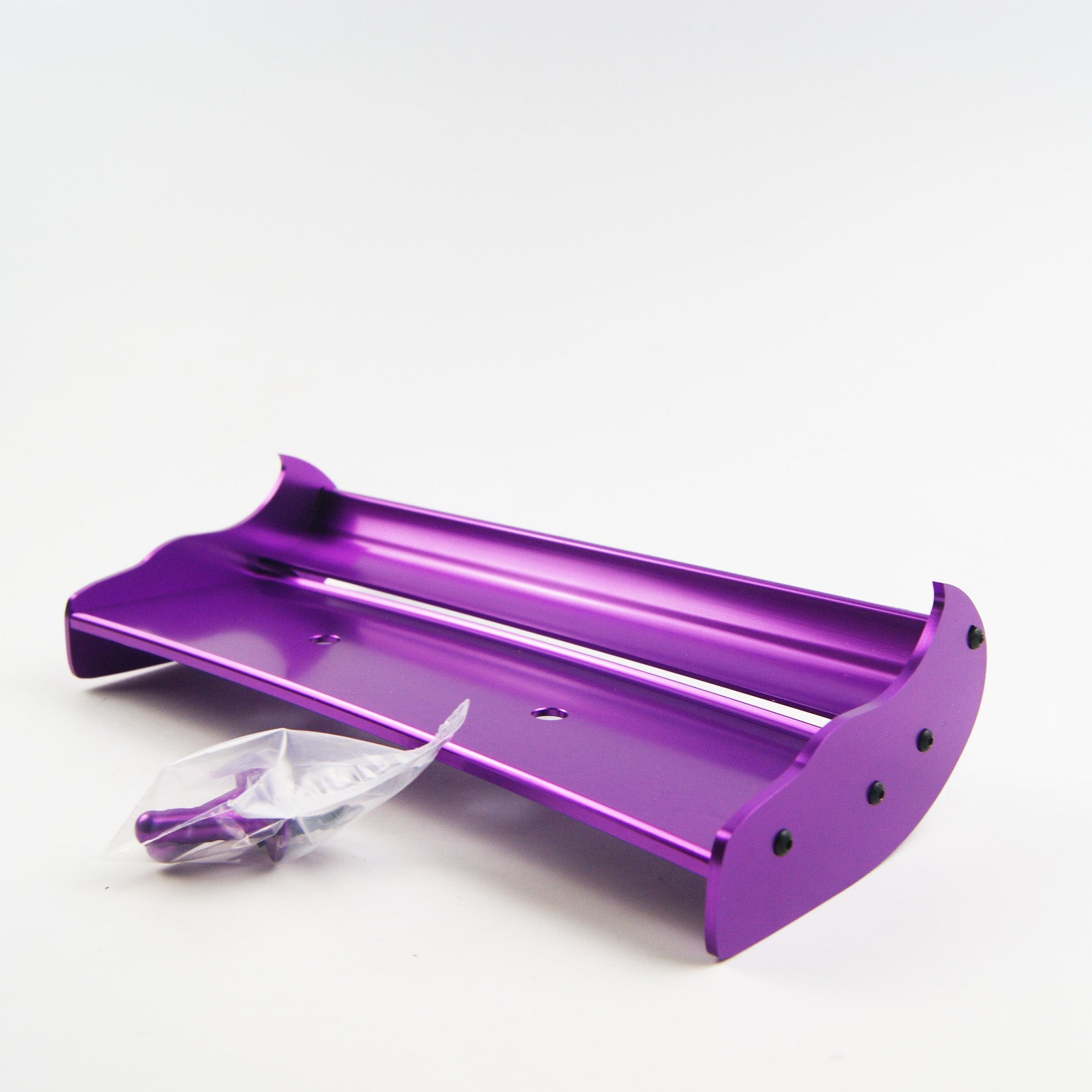 ( CN,US ) 1/5 Silver Aluminum Alloy Wing Fits HPI Baja 5b SS 2.0 Rovan Buggy King Motor