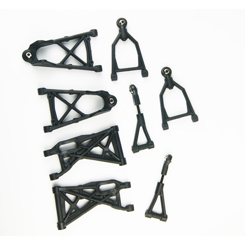( CN,US ) Front rear A arm with balls kit Fits HPI Baja 5B 5T King Motor