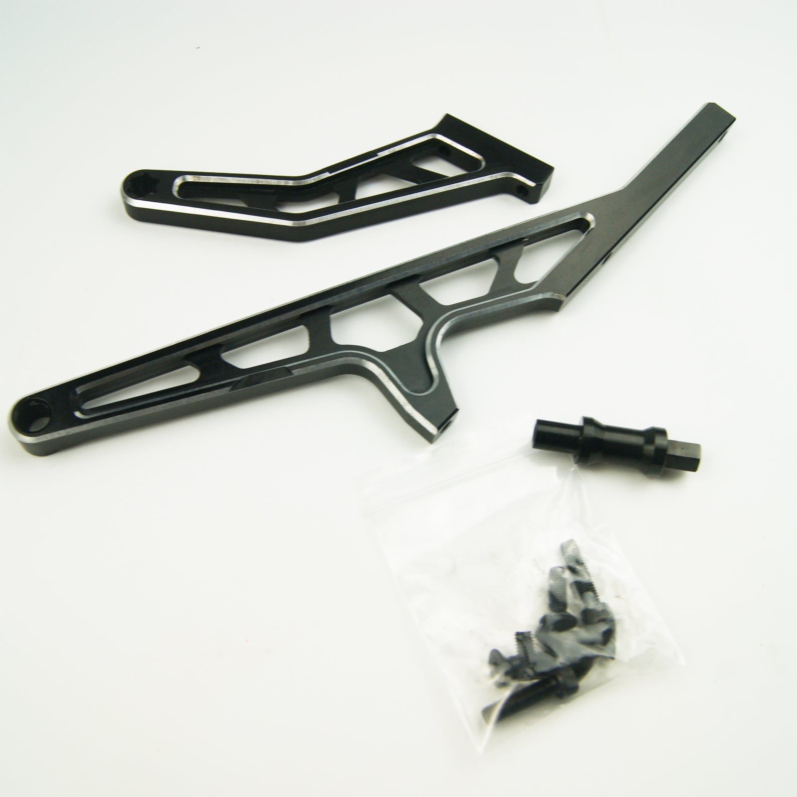 ( CN ) 7075 Aluminum Alloy Front Top Front Rear Chassis Plate For 1/5 LOSI Desert Buggy XL DBXL-E 2.0 DBXL
