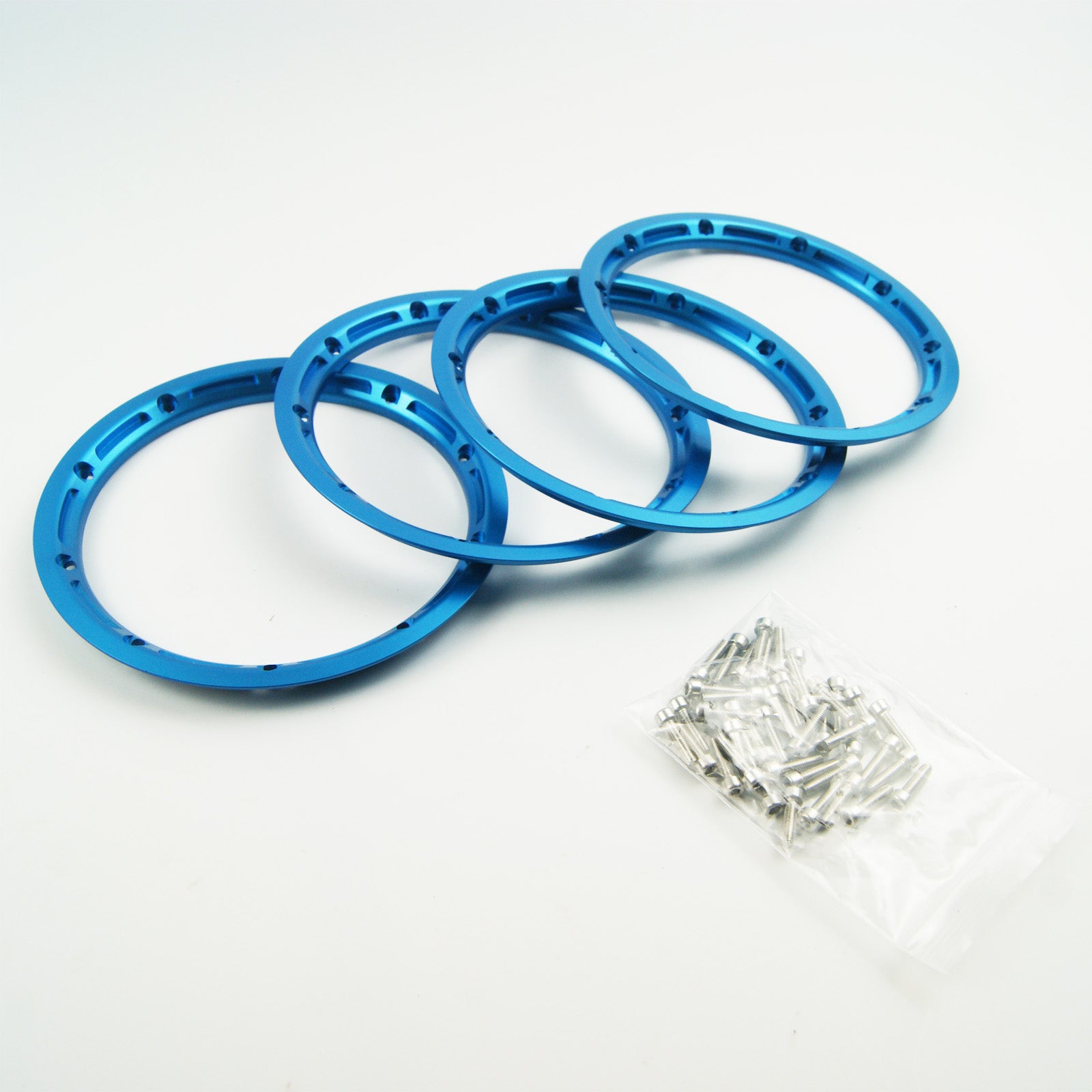 ( CN,US ) Aluminium Alloy beadlock (inside, outside) Wheel rim for Rovan HPI KM Baja 5B 5T
