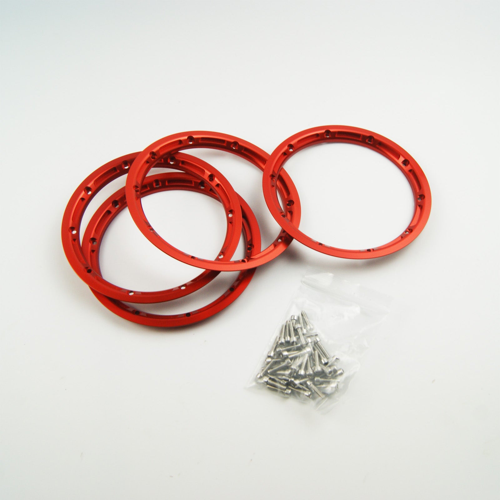 ( CN,US ) Aluminium Alloy beadlock (inside, outside) Wheel rim for Rovan HPI KM Baja 5B 5T