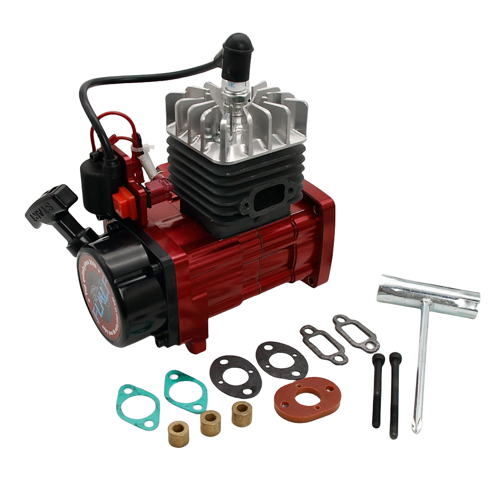 Adjustablcase Reed Engine CNC Crankcase 29CC Reed Engine Fit Rovan LT/ Losi 5ive T / 30°N