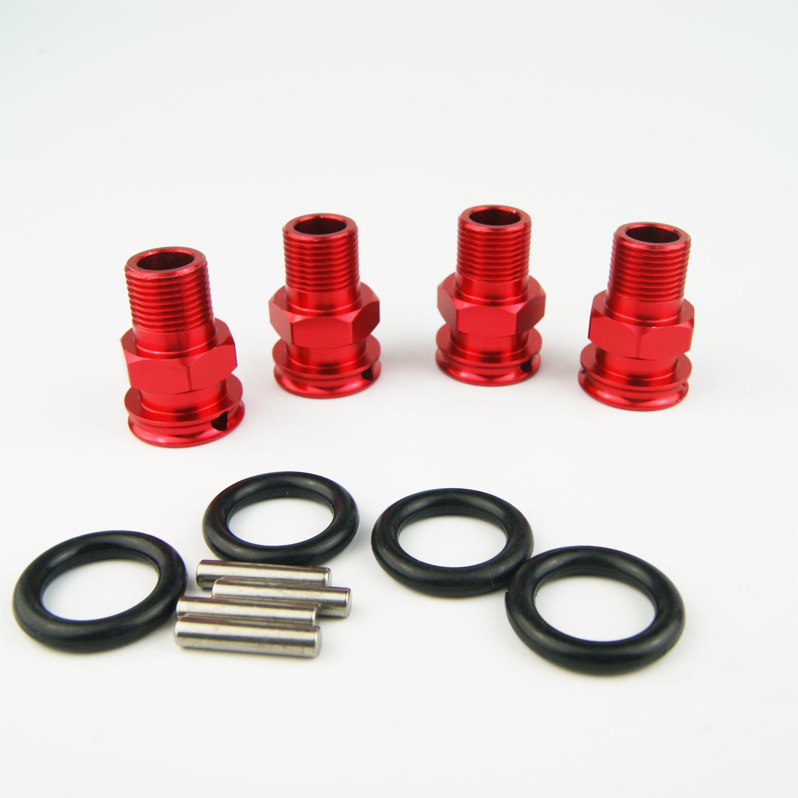 ( CN )  Rovan LT Wheel Extenders adaptor 1" Wider Fits LOSI 5IVE T King Motor X2