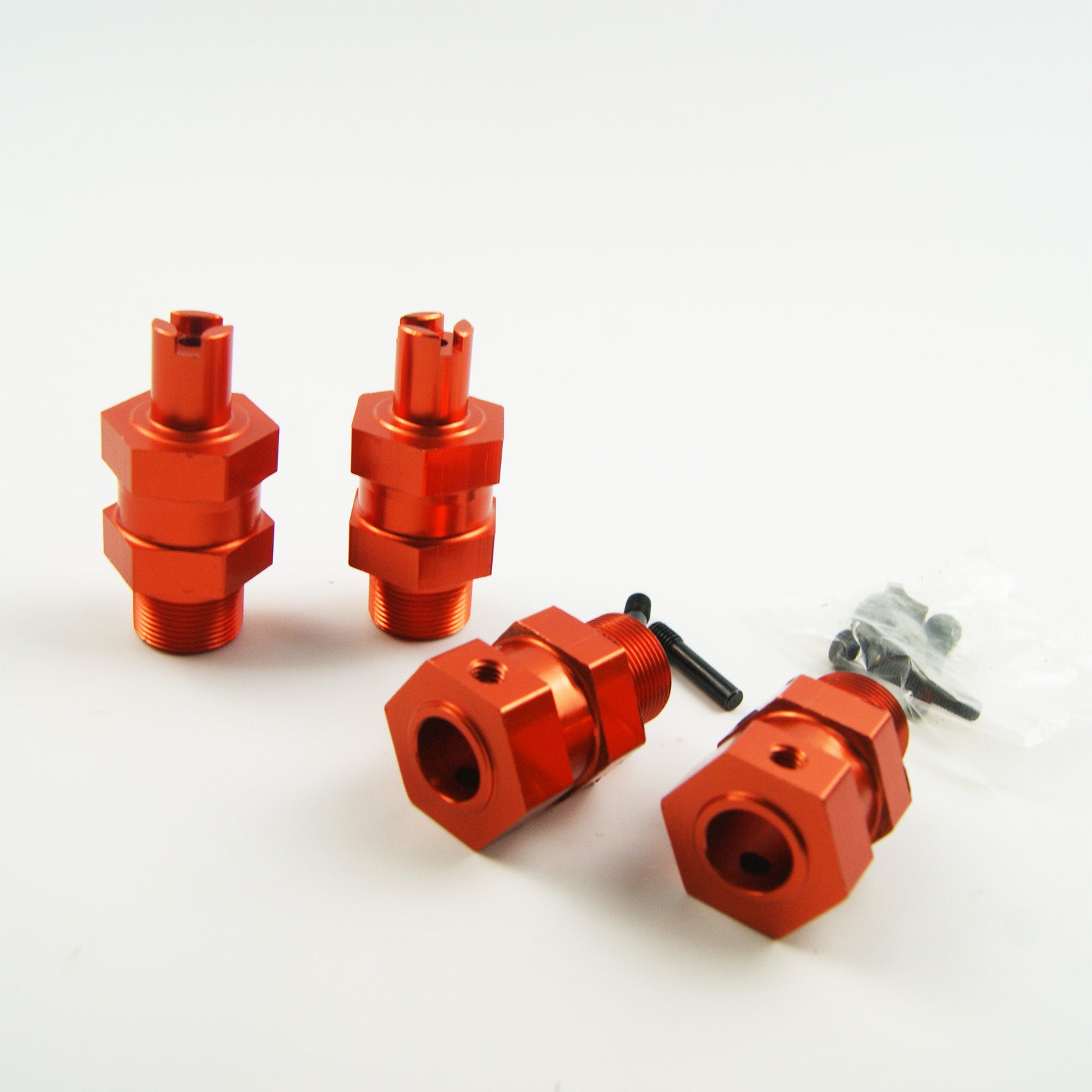 ( CN,US ) Clipless wheel adaptor extender with screws fit hpi rovan km baja 5b 5t 5sc