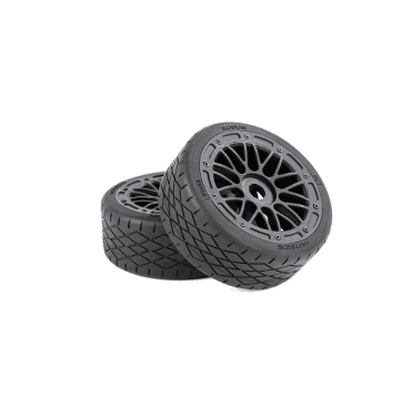 ( CN )  Glued Tires Wheels for Rovan A5