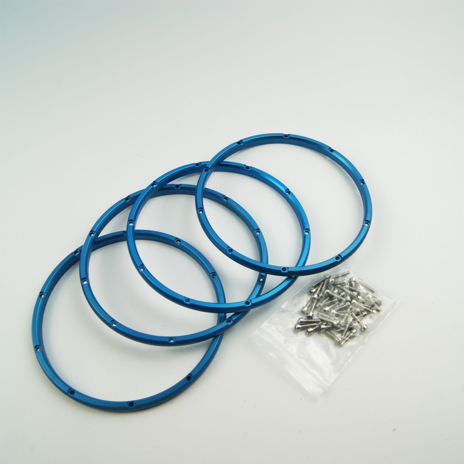 ( CN,US ) Aluminium Alloy beadlock (inside, outside) Wheel rim for Rovan HPI KM Baja 5B 5T