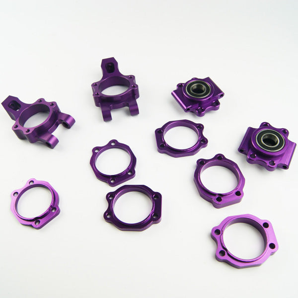 ( CN,US ) Alloy Wheel hub carrier set for hpi rovan kingmotor baja 5b 5t 5sc