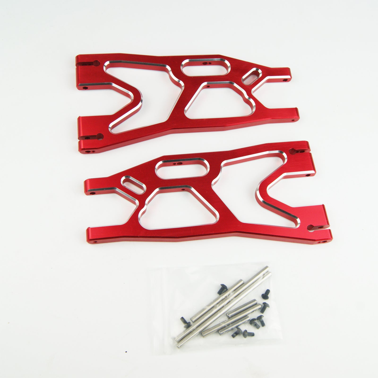 ( CN ) CNC Alloy Aluminum Front rear lower Suspension Arm Set for Traxxas X Maxx 1/5