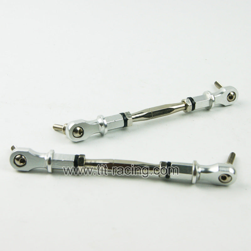 ( CN, US ) Alloy steering turnbuckle tie rod shaft for HPI KMRovan Baja 5B 5T