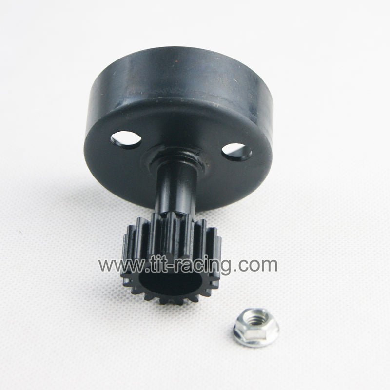 ( CN,US ) CNC clutch bell steel 17Teeth Pinion fits HPI KM rovan baja 5B 5T 5SC