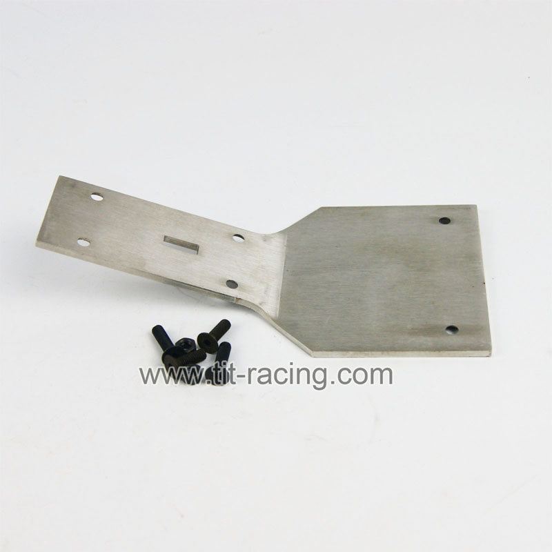 ( CN,US ) Steel Front Frame Brace Skid Plate Chassis Stiffner For HPI Baja 5B SS 5T