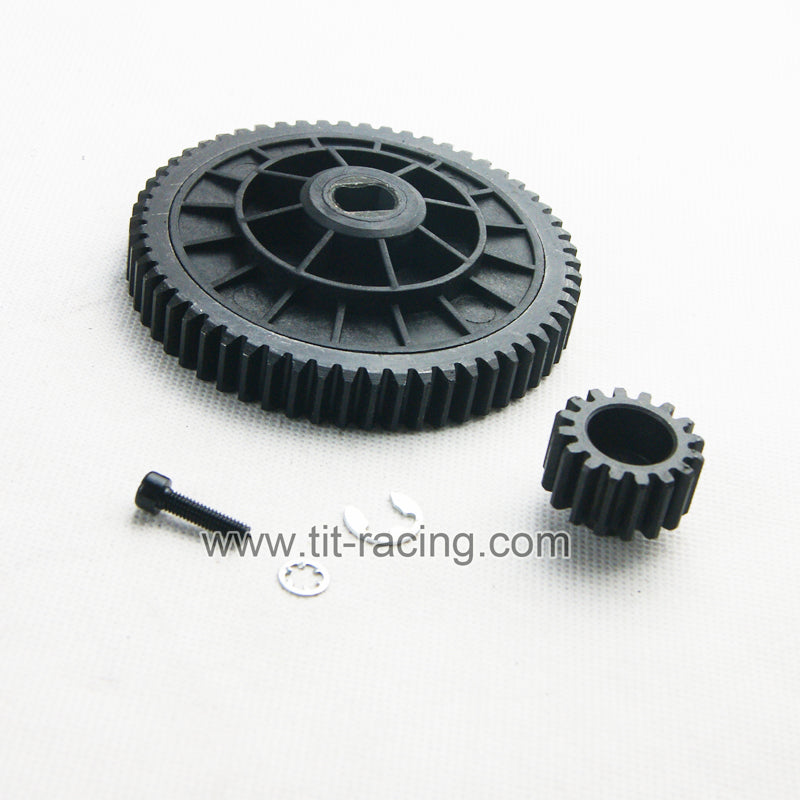 ( CN,US ) rovan steel 16/58 tooth spur gear for hpi km baja 5b 5t 5sc