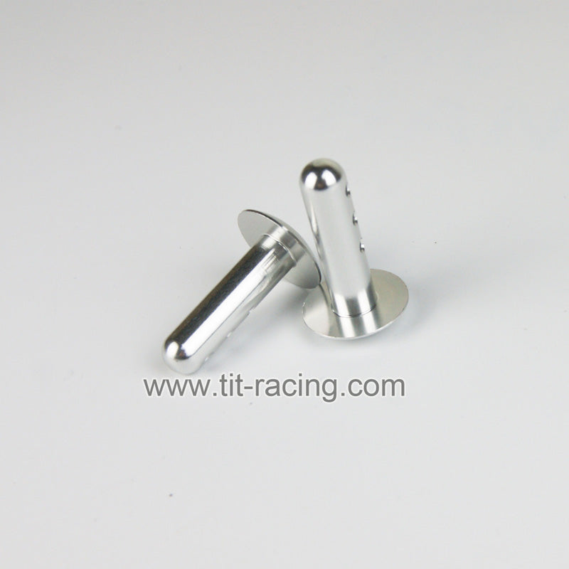 ( CN ) Silver alloy wing pins fits hpi rovan km baja 5b 5t 5sc