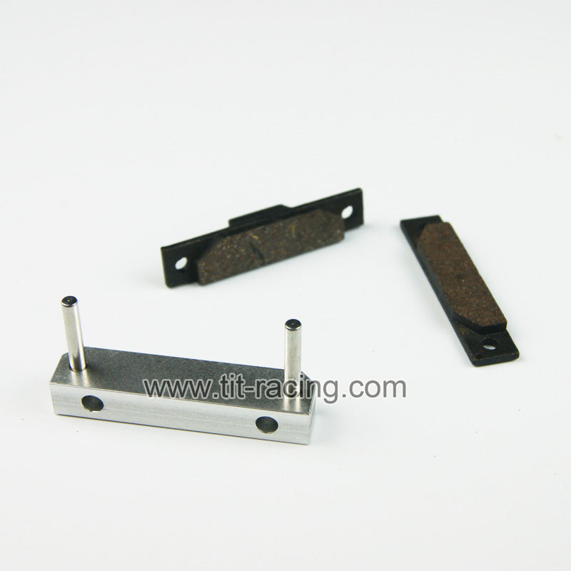 ( CN,US ) Aluminium brake kit for rovan HPI King Motor Baja 5B 5T 5SC SS Silver
