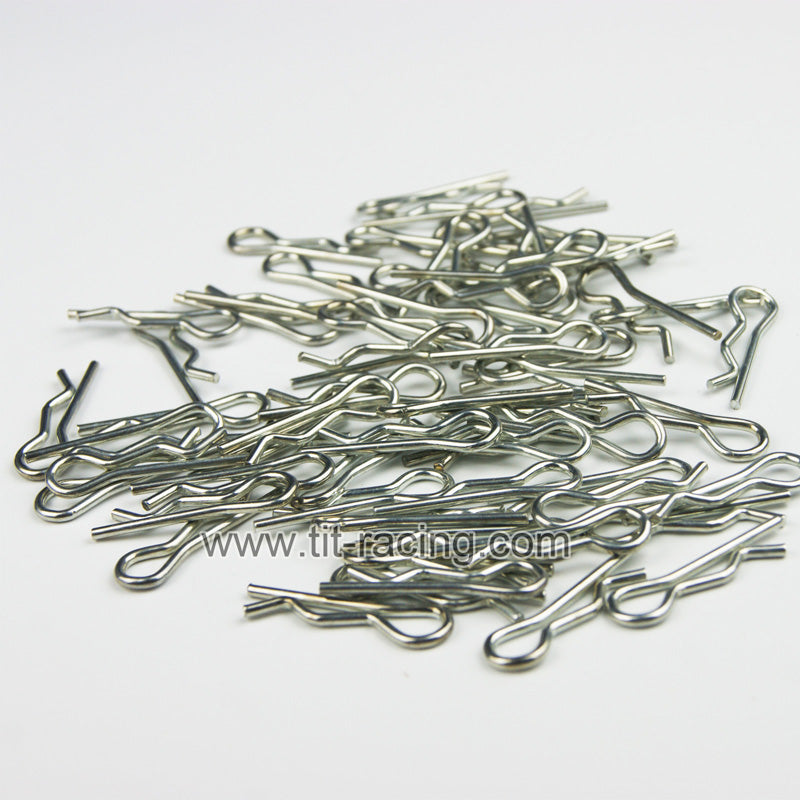 50pcs RC Body Clips 1/5th 1/8th Scale Pins HPI Baja Losi 5ive t